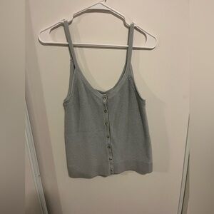 Abercrombie sweater tank, size‎ SMALL Gray